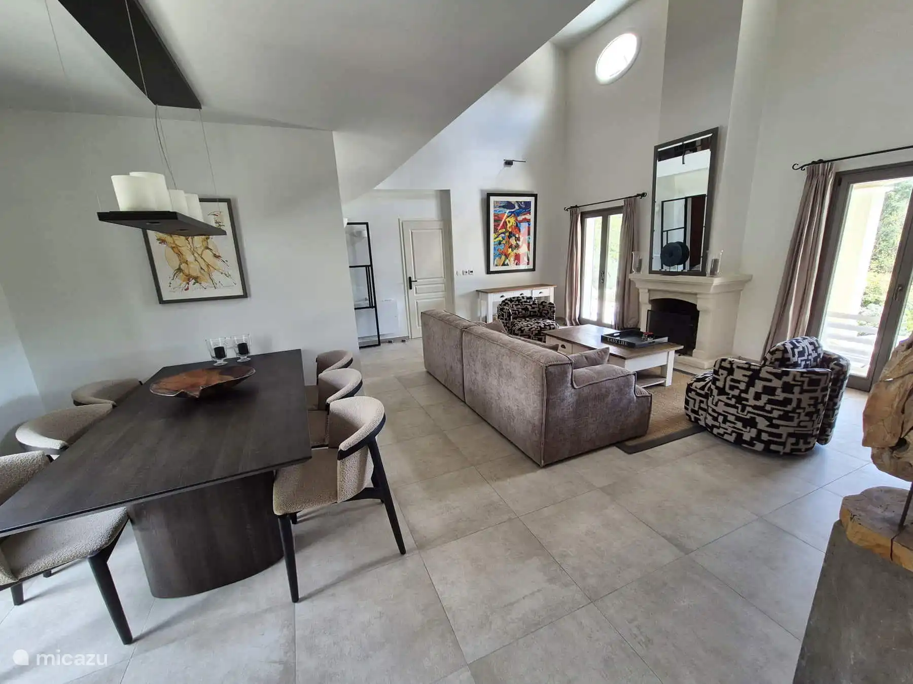 Villa Valbonne woonkamer