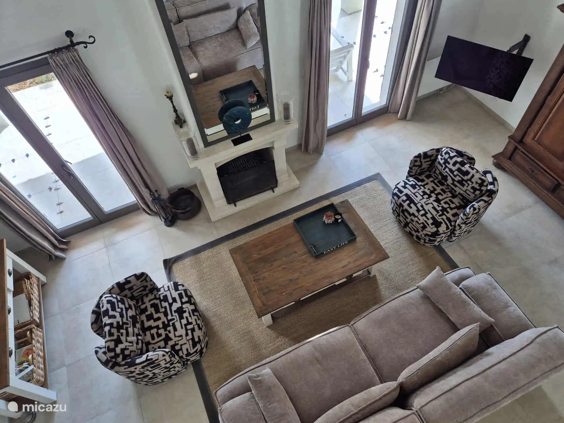 Villa Valbonne woonkamer