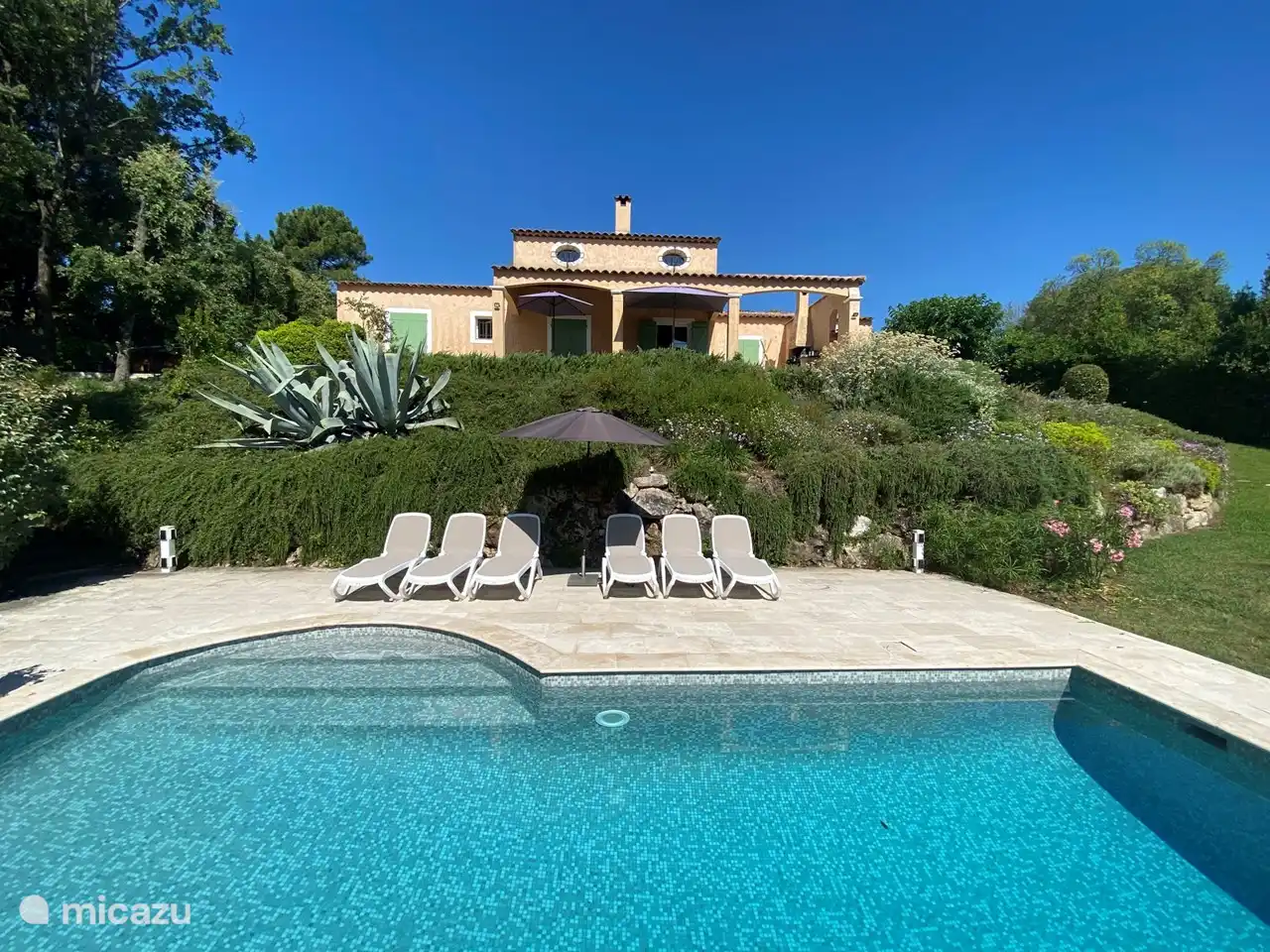 Villa de vacaciones de lujo en Valbonne con piscina privada