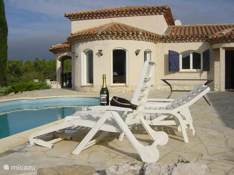 Vakantiehuis Frankrijk, Hérault, Oupia Villa Rose Vallea villa Zwembad Frankrijk