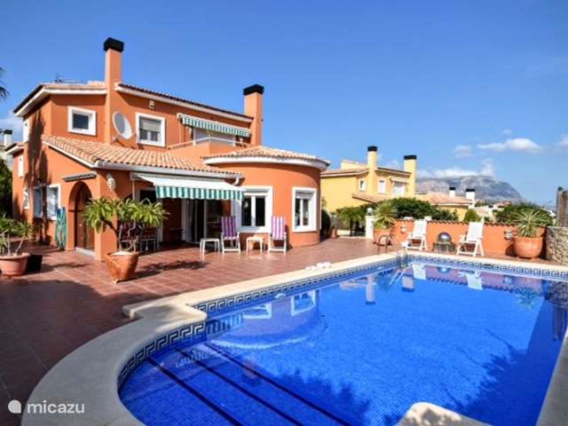 Vakantiehuis Spanje, Costa Blanca, Gata de Gorgos – villa Villa Marijke Spanje privé zwembad
