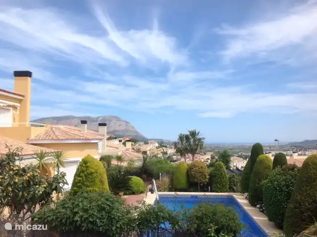 Villa Marijke Espagne piscine privée | Espagne, Costa Blanca, Gata de Gorgos - villa Belle vue depuis la terrasse de la piscine