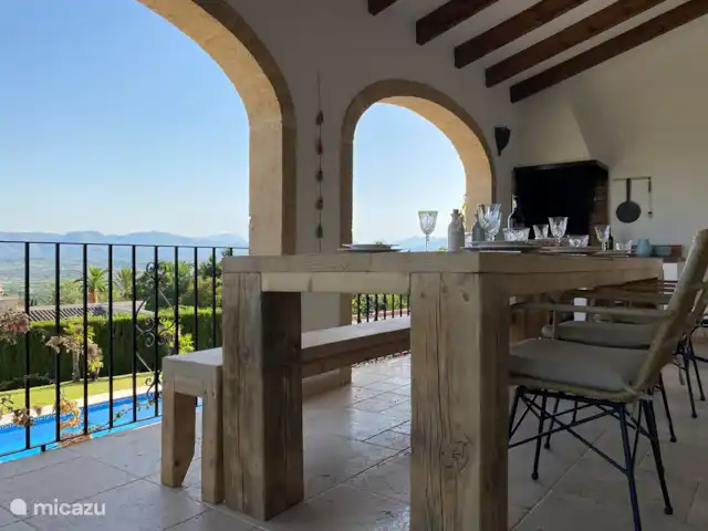 Casa Montgo huren in Spanje, Costa Blanca, Jávea - villa Het mooie uitzicht over de hele vallei.
