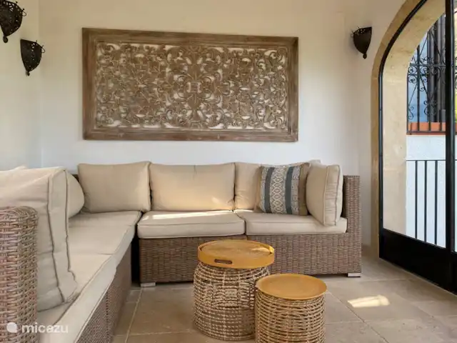 Casa Montgo huren in Spanje, Costa Blanca, Jávea - villa Het hele jaar een ideale beschutte plek, door het glas en de rolluik.