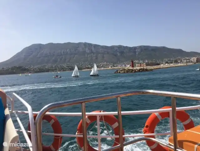 En barco a Jávea. esta es una salida agradable