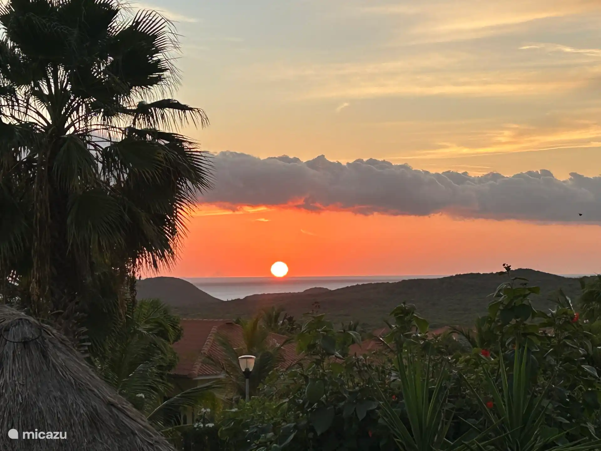 Romantic Sonnenuntergänge auf der Terrasse