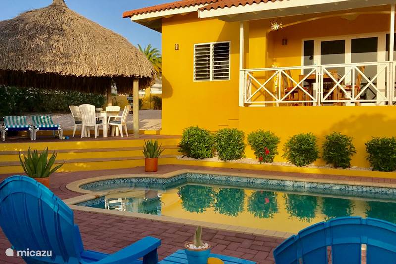 Vacation rental Curaçao, Banda Abou (West), Fontein Villa Villa Meerfarbe mit Meerblick + Pool