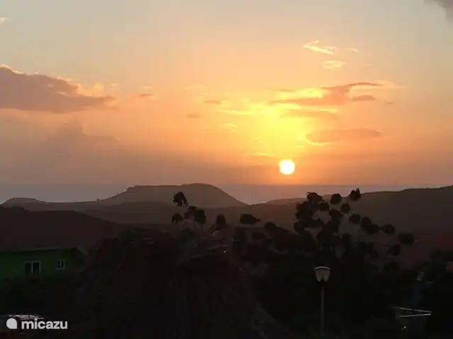 Villa Meerfarbe mit Meerblick + Pool huren in Curaçao, Banda Abou (west), Fontein - villa Romantische zonsondergangen