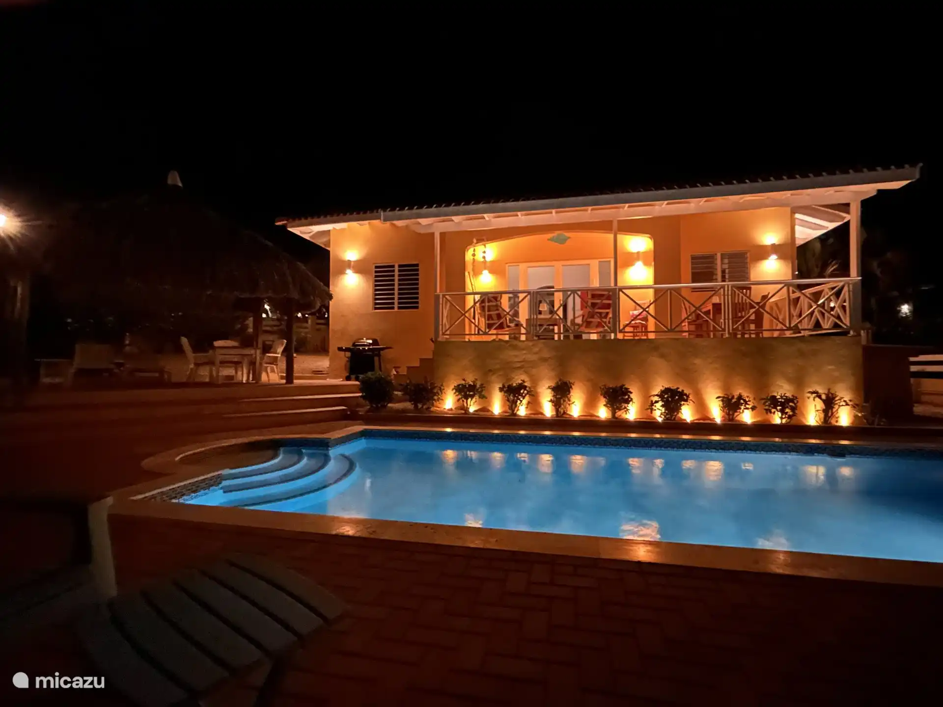 Villa Meerfarbe le soir