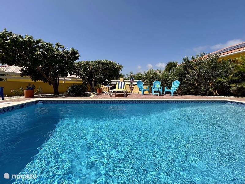 Ferienwohnung Curaçao, Banda Abou (West), Fontein Villa Villa Meerfarbe mit Meerblick + Pool