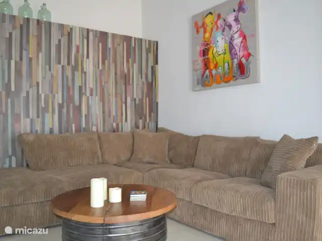 Casa Alto Vista | Aruba, Nord, Alto Vista - maison de vacances Salon où vous pouvez regarder la télévision avec les chaînes européennes et internationales et Netflix