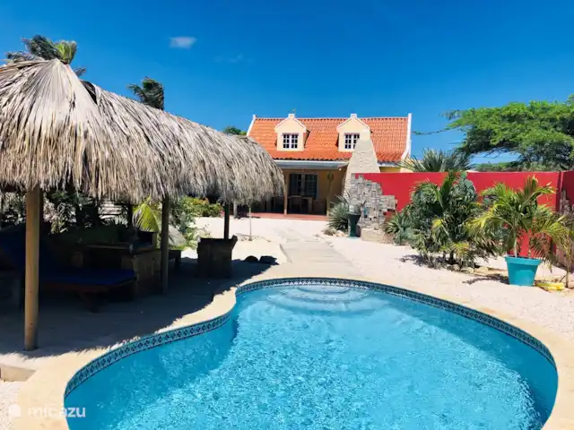 Casa Alto Vista | Aruba, Nord, Alto Vista - maison de vacances Beau grand jardin avec piscine privée