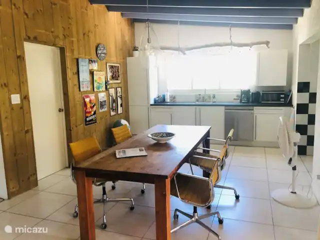 Casa Alto Vista | Aruba, Nord, Alto Vista - maison de vacances Salle à manger spacieuse avec cuisine entièrement équipée