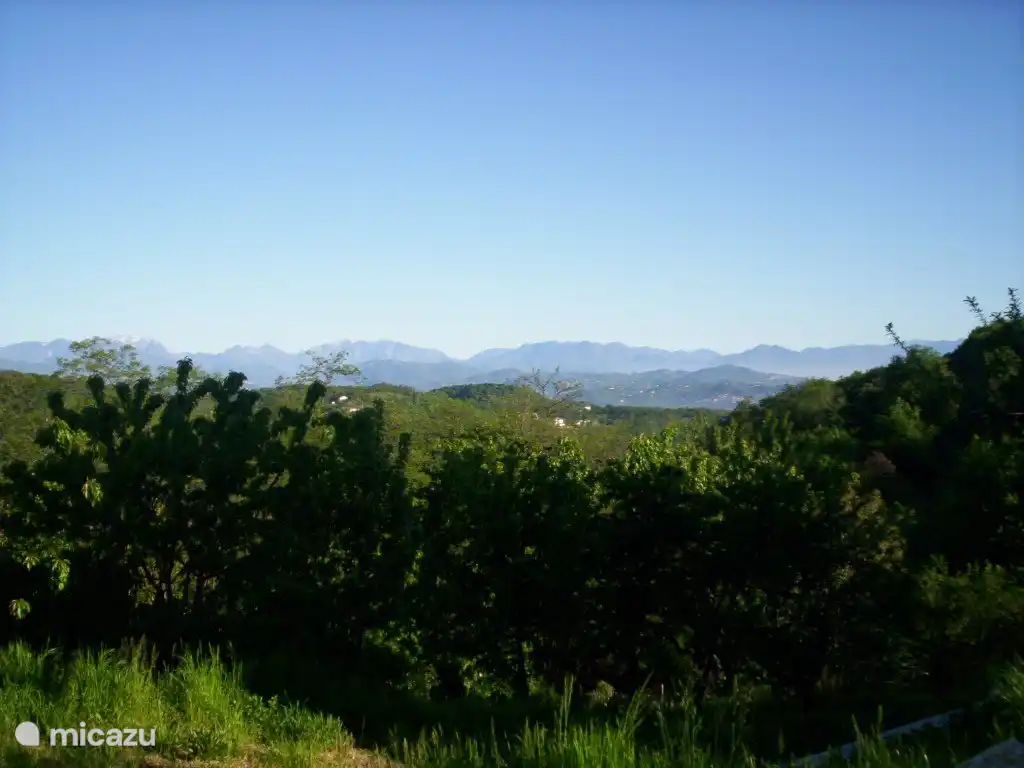 Blick auf die Dolomiten.