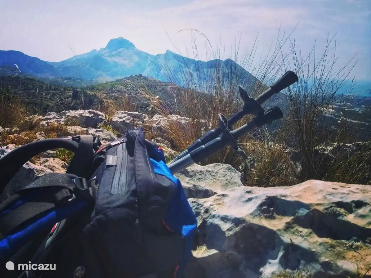 Die Gegend ist wunderschön mit Ausblicken und schönen Wanderwegen