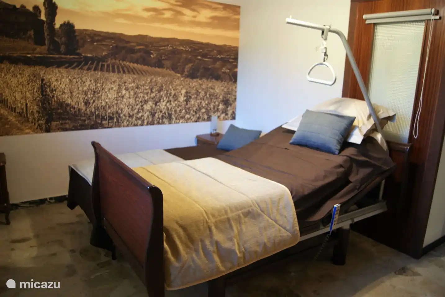 cama ajustable eléctricamente