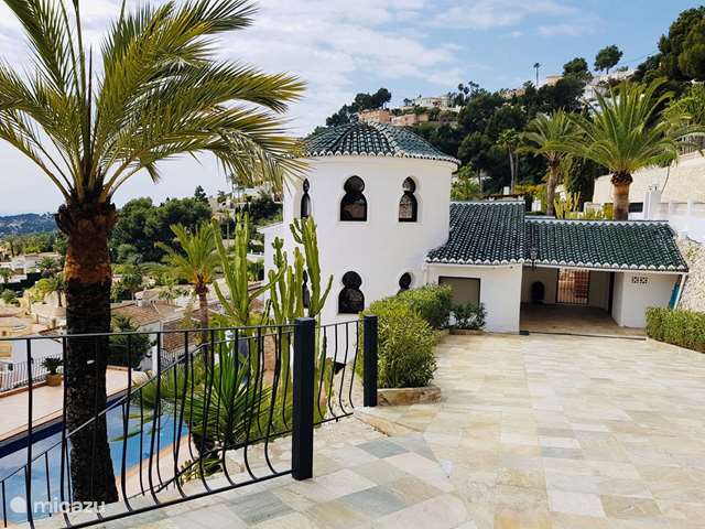 Holiday home in Spain, Costa Blanca, Moraira - villa Casa Las Palmeras with sea view