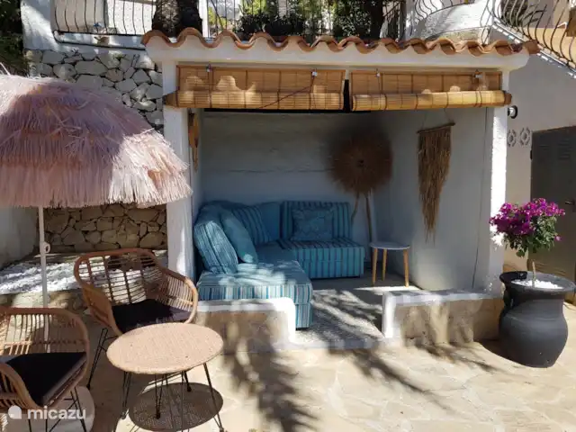 Casa Las Palmeras avec vue sur la mer | Espagne, Costa Blanca, Moraira - villa Plusieurs beaux coins salons autour de la maison