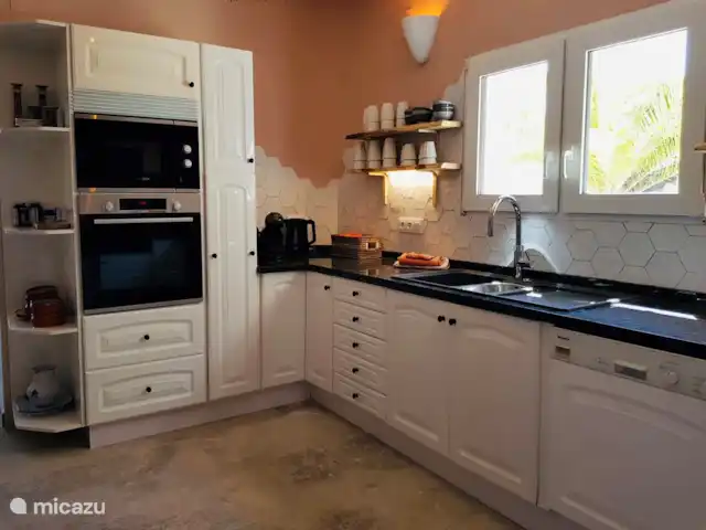 Casa Las Palmeras avec vue sur la mer | Espagne, Costa Blanca, Moraira - villa Cuisine spacieuse entièrement équipée