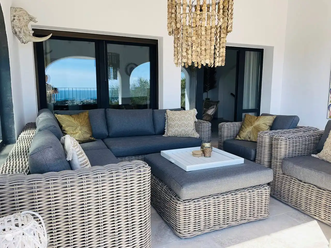 Naya mit fantastischem Blick auf das Meer und Moraira