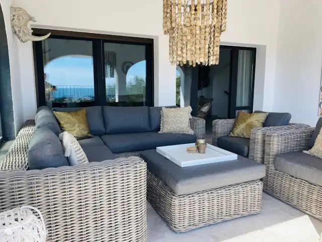 Casa Las Palmeras avec vue sur la mer | Espagne, Costa Blanca, Moraira - villa Naya avec une vue fantastique sur la mer et Moraira
