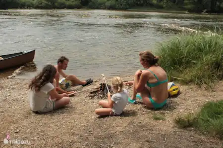 Vakantiehuis Kroatië, Karlovac, Johi glamping / safaritent / yurt Glamping Johi 4 Keukenblok