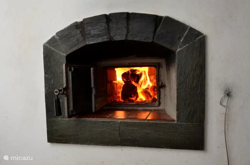 This heat warms the living room