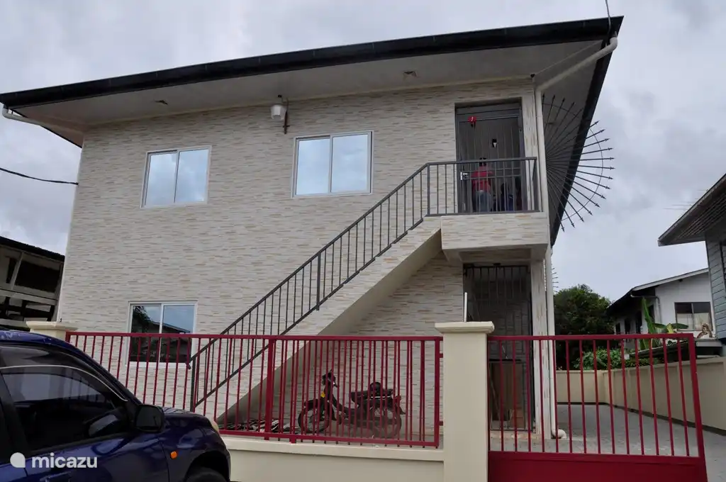 Frontage of the property