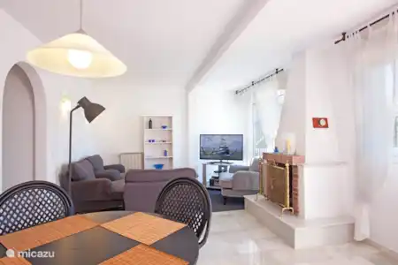 Vakantiehuis Spanje, Costa del Sol, Marbella vakantiehuis Casa La perla Costabella Woonkamer
