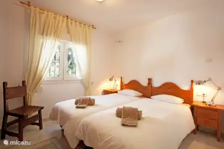 Vakantiehuis Spanje, Costa del Sol, Marbella vakantiehuis Casa La perla Costabella Slaapkamer