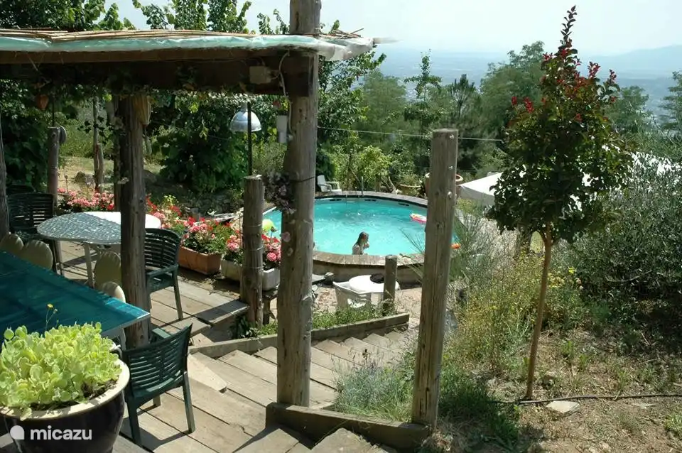 Die Glückliche Esel - Fornellino in Italien, Toskana, Uzzano - Appartement