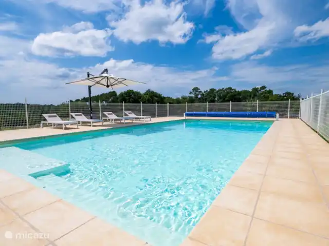 amarie en Francia, Dordoña, Saint-Romain-de-Monpazier - casa vacacional piscina