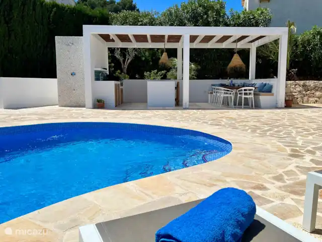 Casa Soñar La Fustera Benissa en España, Costa Blanca, Benissa - villa Bonita piscina grande