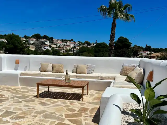 Casa Soñar La Fustera Benissa en España, Costa Blanca, Benissa - villa Nuevo gran sofá lounge