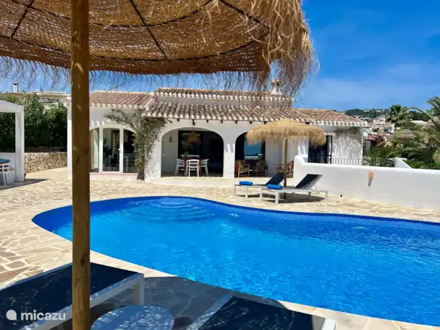 Casa Soñar La Fustera Benissa en España, Costa Blanca, Benissa - villa Amplia terraza