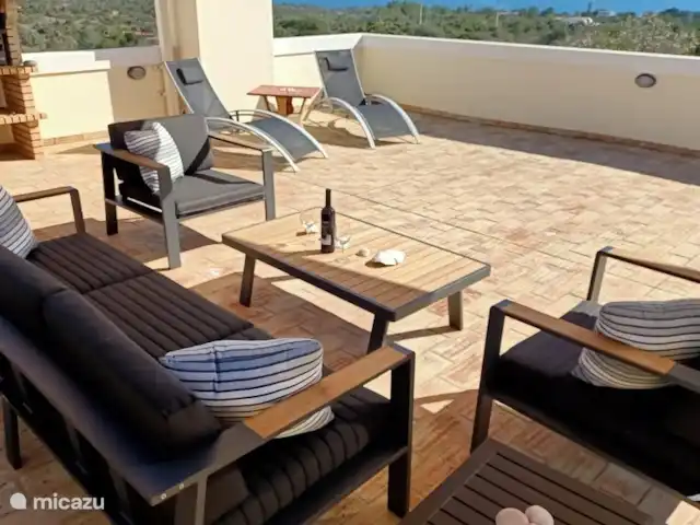 Maison Catherine | Portugal, Algarve, Carvoeiro - appartement Wow terrasse panoramique sur le toit avec vue mer et terre
