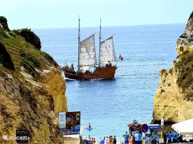 Maison Catherine | Portugal, Algarve, Carvoeiro - appartement Bateau pirate sur la plage