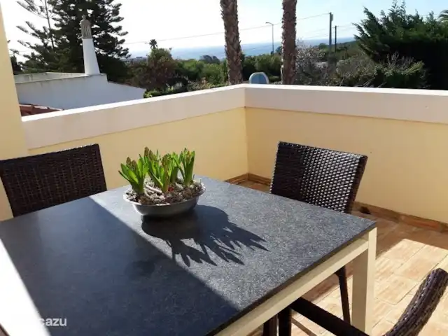 Maison Catherine | Portugal, Algarve, Carvoeiro - appartement terrasse 1 avec vue sur la piscine et l'océan