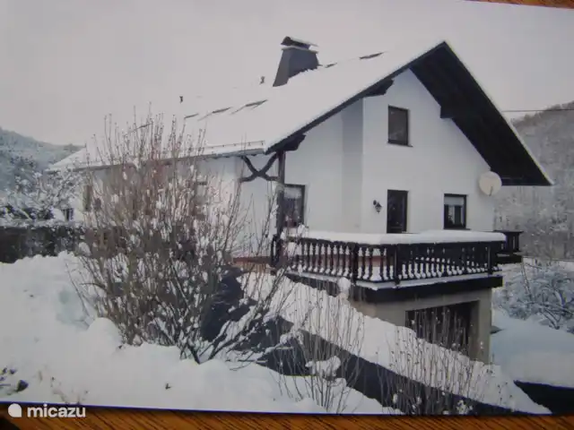 Location de Vacances Allemagne, Eifel, Lasel, maison de vacances - Maison de vacances Eifel. Nimsdal. Hiver.