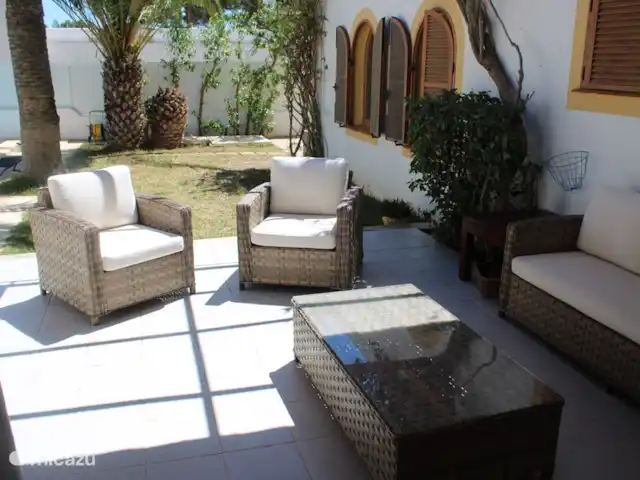 villa huren in Spanje, Mallorca, Cala Vinyes – Villa Mar / Sol de Mallorca terras