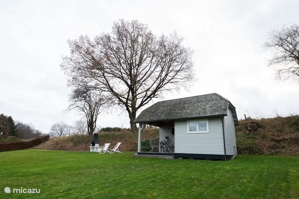 Überdachte beheizte Terrasse