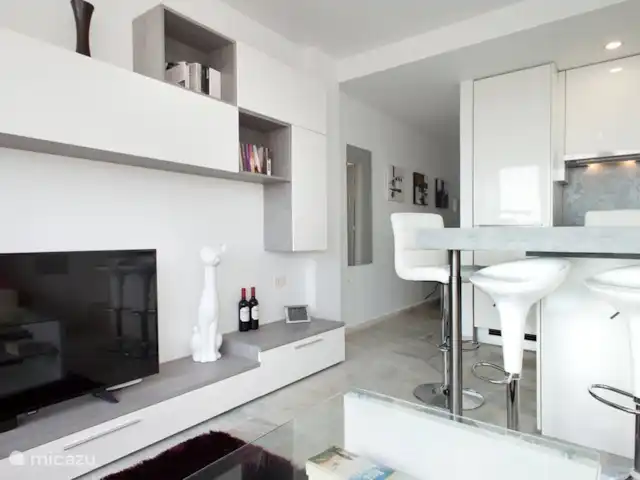 penthouse huren in Spanje, Costa Blanca, La Mata – Jardin del Mar Woonkamer
