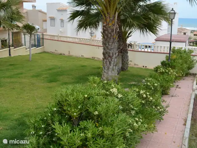 penthouse huren in Spanje, Costa Blanca, La Mata – Jardin del Mar Ligweide bij het zwembad