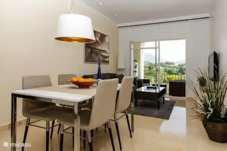 Vakantiehuis Spanje, Costa del Sol, Marbella appartement Appartement Aloha Gardens Woonkamer