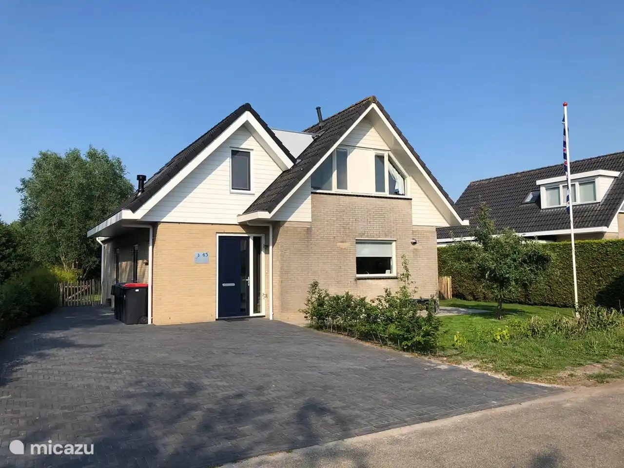 Überstapelung der Villa in Niederlande, Friesland, Terherne  - ferienhaus