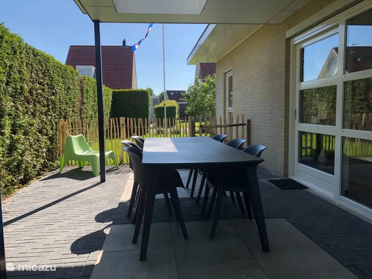 Überdachte Terrasse