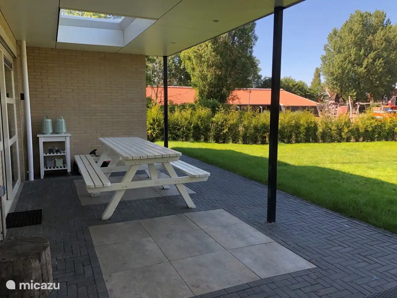 Überdachte Terrasse