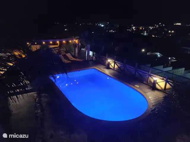 Appartement Moonlight Villa Top View | Curaçao, Banda Ariba (est), Cas Grandi - appartement Villa Topzicht de nuit