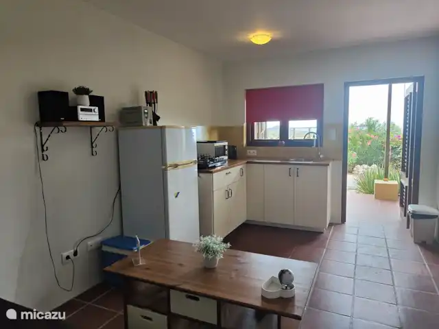Appartement Moonlight Villa Top View | Curaçao, Banda Ariba (est), Cas Grandi - appartement chambre avec cuisine ouverte