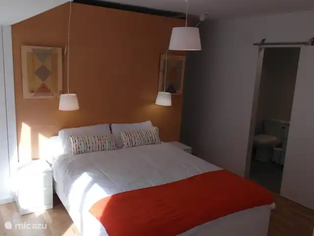 Apartamento a 500m de la playa en España, Valencia, Valencia, España - apartamento Dormitorio 1 con baño en suite